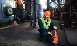 Area gas monitors help ensure connected worker safety